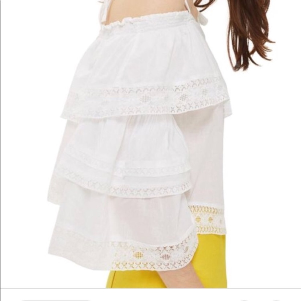 Top Shop, Lace off the shoulder top.